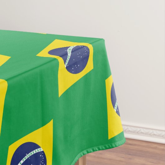 Braziliaanse Vlag Tafelkleed (Voorbeeld)