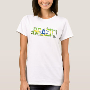 Braziliaanse vlag Tanktop