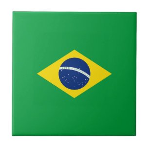 Braziliaanse vlag tegeltje