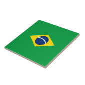 Braziliaanse vlag tegeltje (Zijkant)