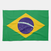 Braziliaanse vlag theedoek (Horizontaal)