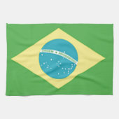 Braziliaanse vlag theedoek (Horizontaal)