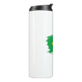 Braziliaanse vlag thermosbeker (Gedraaid links)