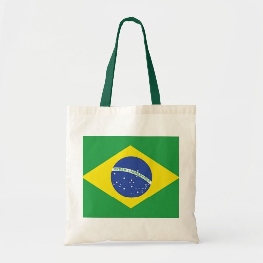 Braziliaanse vlag tote bag (Voorkant)