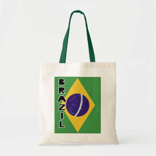 Braziliaanse vlag tote bag (Voorkant)