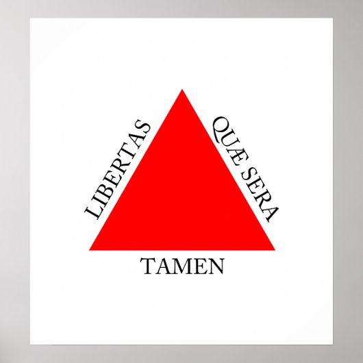 Braziliaanse vlag van hoge kwaliteit Minas Gerais Poster (Voorkant)