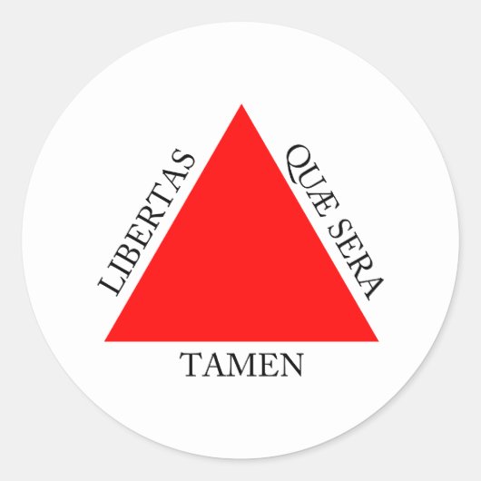 Braziliaanse vlag van hoge kwaliteit Minas Gerais Ronde Sticker (Voorkant)