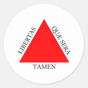 Braziliaanse vlag van hoge kwaliteit ronde sticker