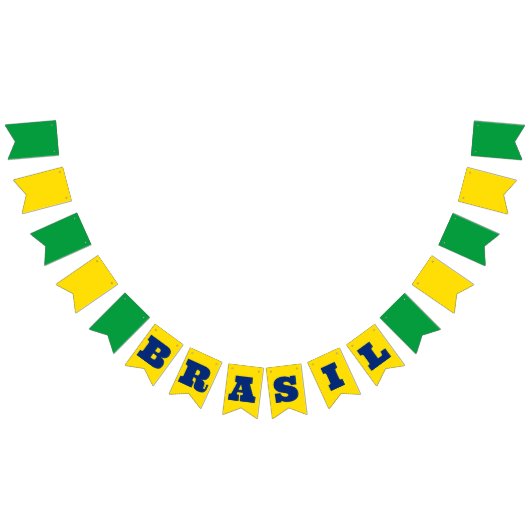 Braziliaanse vlag Verde e Amarelo Vlaggetjes (Alle)