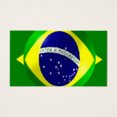 Braziliaanse Vlag Visitekaartje (Voorkant)