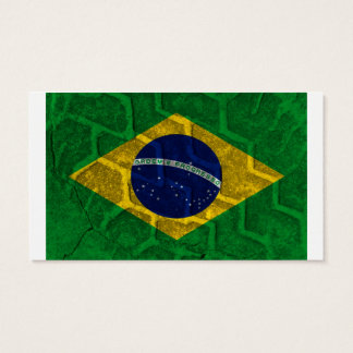 Braziliaanse vlag visitekaartje
