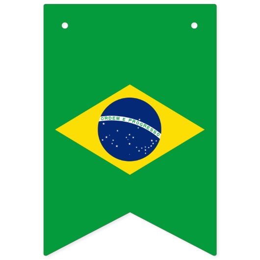 Braziliaanse vlag vlaggetjes (Tweede vlag)