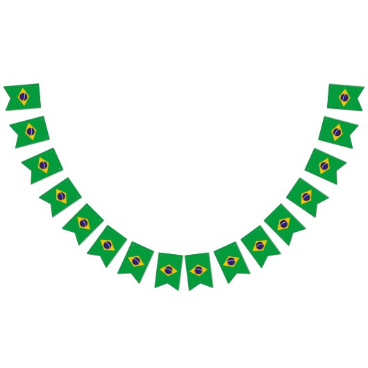 Braziliaanse vlag vlaggetjes (Alle)