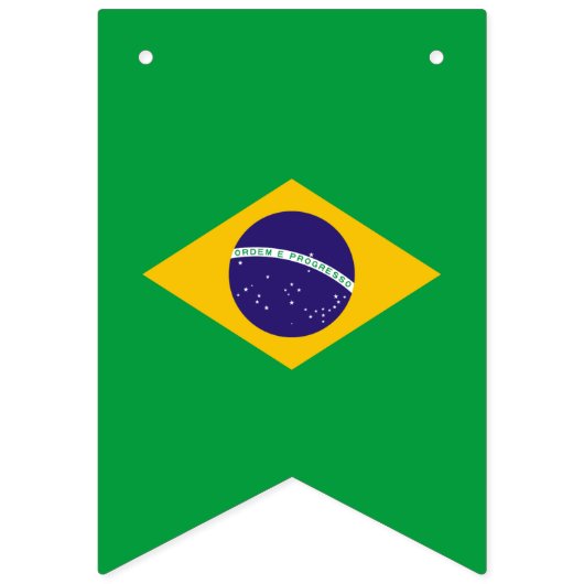 Braziliaanse vlag vlaggetjes (Tweede vlag)