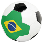 Braziliaanse vlag voetbal (Drie kwart)