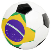 Braziliaanse vlag voetbal (Drie kwart)