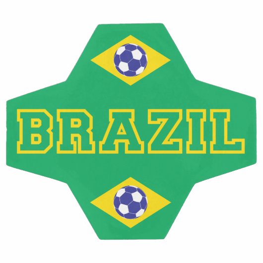 Braziliaanse vlag voetbal (Enkel)