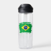 Braziliaanse vlag waterfles (Achterkant)