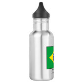 Braziliaanse vlag waterfles  (Links)