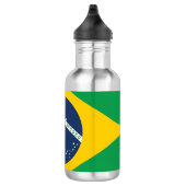 Braziliaanse vlag waterfles (Rechts)
