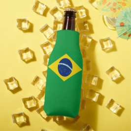 Braziliaanse vlag WK 2026 Voetbal Flesjeskoeler