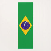 Braziliaanse vlag yogamat (Achterkant)