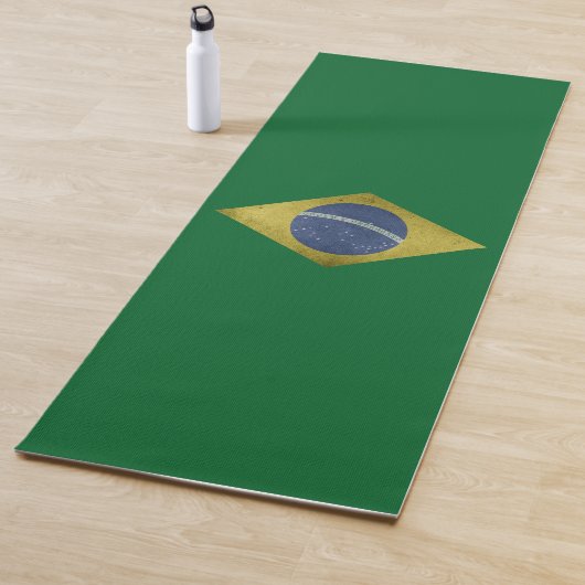 Braziliaanse vlag yogamat (In situ)