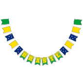 Braziliaanse vlaggenbanner vlaggetjes (Alle)