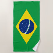 Braziliaanse vlaggenkeuken strandlaken (Voorkant)