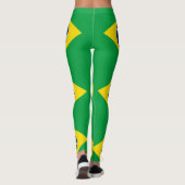Braziliaanse vlaggenLeggings Leggings (Achterkant)