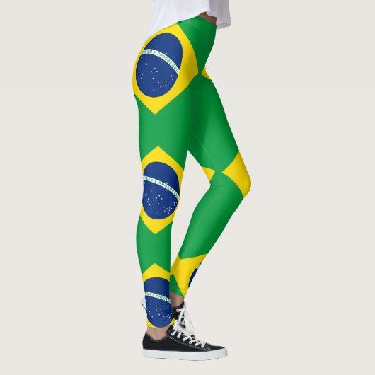 Braziliaanse vlaggenLeggings Leggings (Rechts)