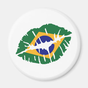 Braziliaanse vlagkus magneet