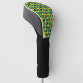 Braziliaanse vlagpatroon golfheadcover (Schuin)