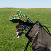 Braziliaanse vlagpatroon golfheadcover (Insitu)