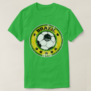 Braziliaanse Voetbal (benadeeld) T-shirt