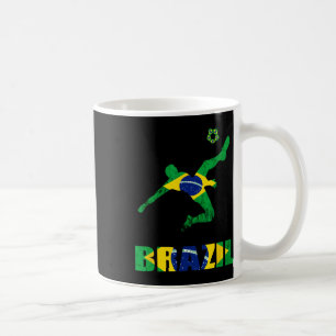 Braziliaanse Voetbal Braziliaanse Voetbalspeler Br Koffiemok