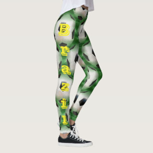 Braziliaanse Voetbal Leggings