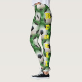 Braziliaanse Voetbal Leggings (Links)