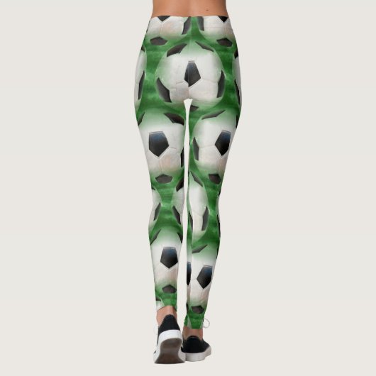Braziliaanse Voetbal Leggings (Achterkant)