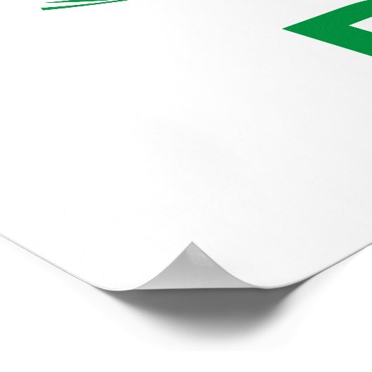 Braziliaanse Voetbal Poster (Hoek)