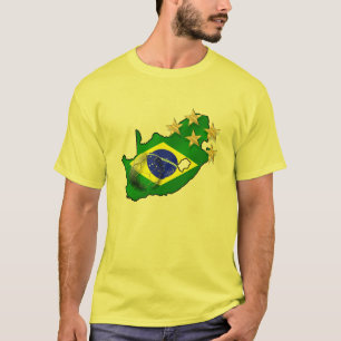 Braziliaanse Voetbal T-shirt