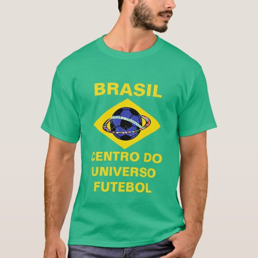 Braziliaanse Voetbal T-shirt (Voorkant)