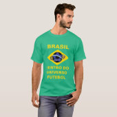 Braziliaanse Voetbal T-shirt (Voorkant volledig)