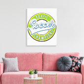 Braziliaanse Voetbalkampioenen Canvas Afdruk (Insitu (Woonkamer))
