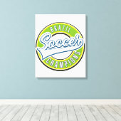 Braziliaanse Voetbalkampioenen Canvas Afdruk (Insitu (Houten vloer))