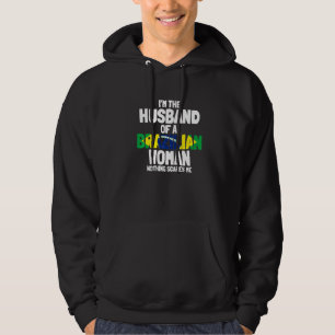 Braziliaanse vrouw Braziliaanse trots Hoodie