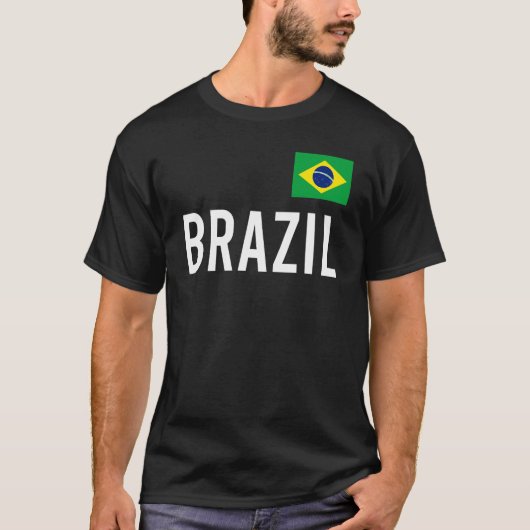Braziliaanse vrouwen Mannen Kinder Braziliaanse vl T-shirt (Voorkant)
