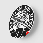 Braziliaanse wandklok Jiu-Jitsu (zwarte gordel) (Hoek)