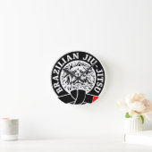 Braziliaanse wandklok Jiu-Jitsu (zwarte gordel) (Huis)