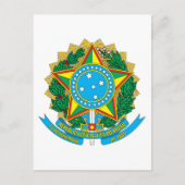 Braziliaanse wapenschild Briefkaart (Voorkant)